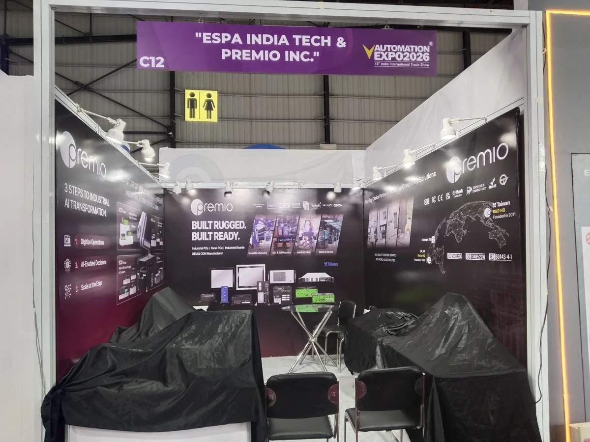 Trade show stall construction